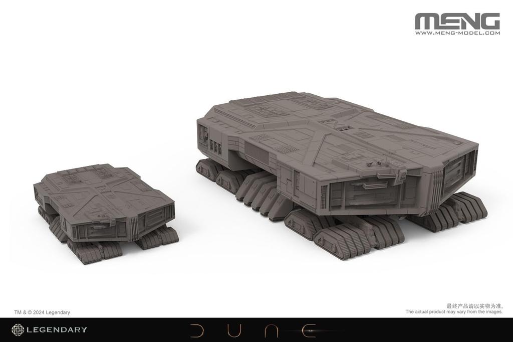 GSI Creos Mon Model Dune Sand Planet Spice Harvester Общая длина 200 мм Пластиковая модель MSS020 Немасштабированная прибл.