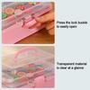 Three-layer Stationery Case Foldable Toy Box New Nail Art Organizer