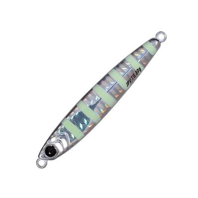 Major Craft Металлическая блесна Jigpara Vertical Tungsten Zebra Glow 100г JPVTG-100 #007