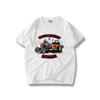 American Retro Print Pure Cotton Short-Sleeved T-shirt Men's Summer 2024 New Arrival Trendy Base Shirt Export Cotton T-shirt