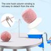Yarn Ball Winder for Crocheting Wool Winder with Adjustable Table Clamp Hand Operated Yarn Cake Maker Gift for DIY Enthusiasts