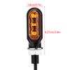 Motorcycle Mini Led Turn Signal Lights Amber Flowing Lamp For Led Motorcycle Flashing Farol Xvs 1100 Xj6 Yamaha