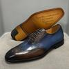 Модная мужская обувь для платья на шнуровке, классический стиль, оксфорды с крылышками для мужчин, роскошная ручная работа из коровьей кожи, дизайнерская деловая свадебная обувь