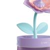 Мини-увлажнитель воздуха Cute Flower с функцией подзарядки, автоматическое выключение, низкий уровень шума, два режима распыления