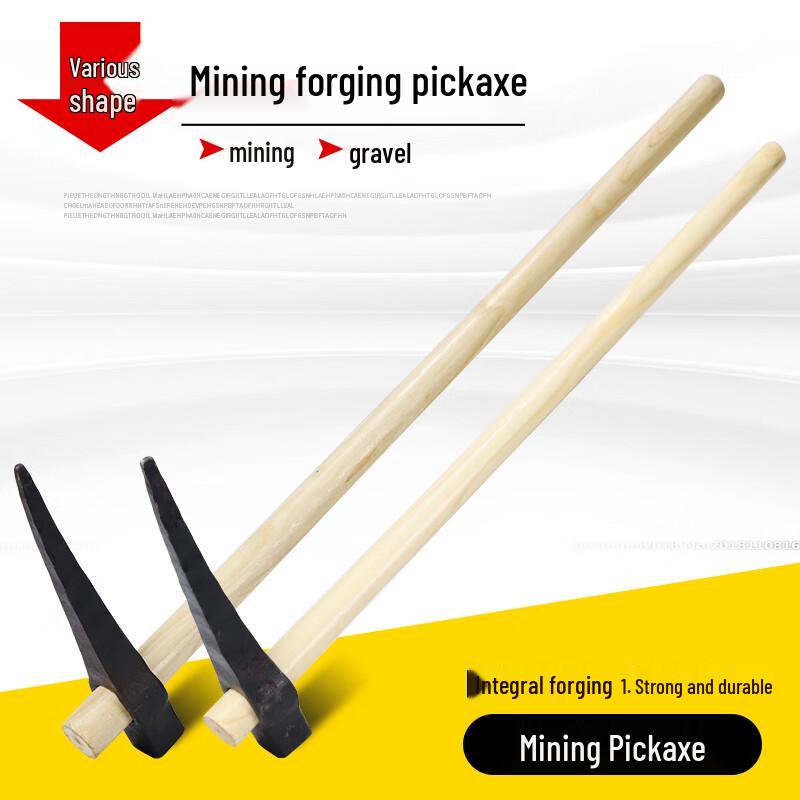 Hand-Forged Outdoor Pickaxe