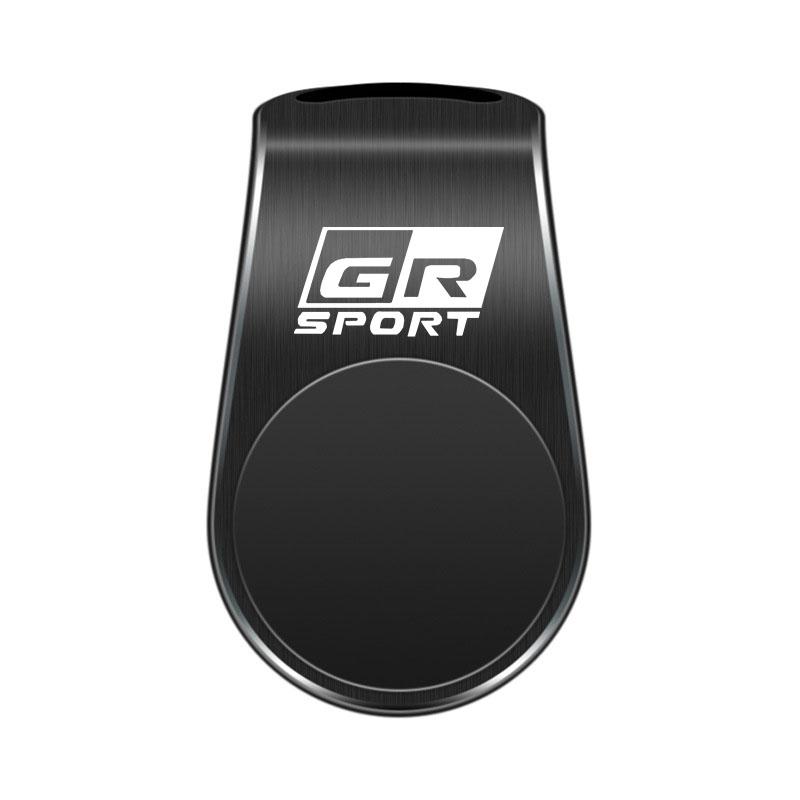 Magnetic Phone Holder Portable L Shaped For Toyota GR Sport Gazoo Racing Yaris 86 Corolla Hilux Supra C-HR Accessories Magnetic