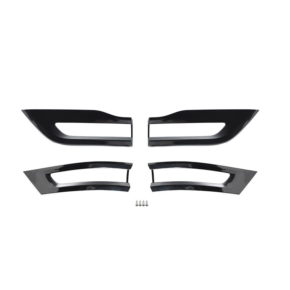 Декоративная крышка для заднего фонаря Наклейки на задние фонари подходят для Jeep Grand Cherokee 2014-2020 ABS Автомобильные аксессуары