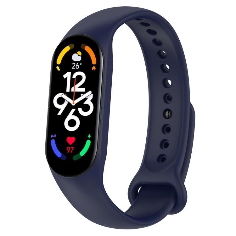 Официальный силиконовый ремешок для Xiaomi Mi Band 7 / 7 NFC / 6 / 6 NFC / 5 / 5 NFC / Amazfit Band 5