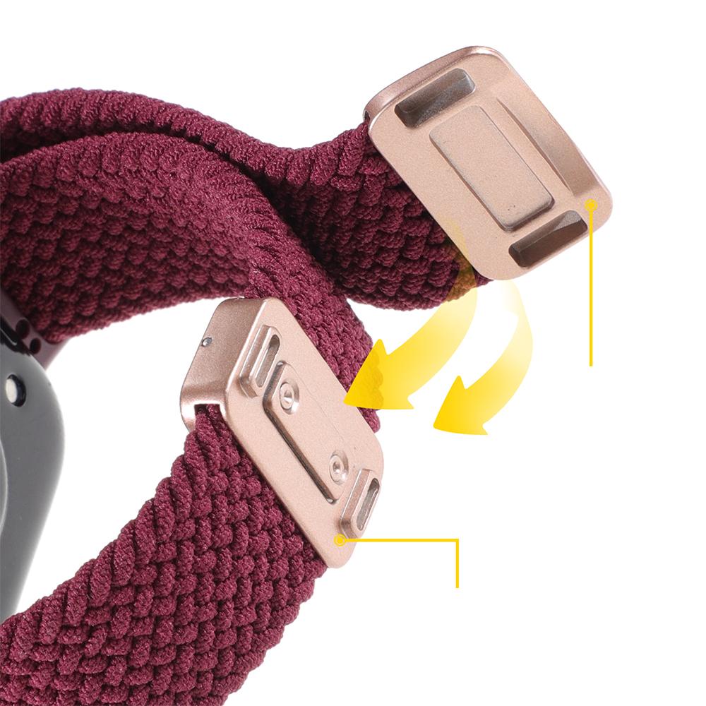 Нейлоновый плетеный ремешок с быстросъемным креплением, совместимый с Huawei Watch FIT 3/4/4 Pro, с магнитной застежкой