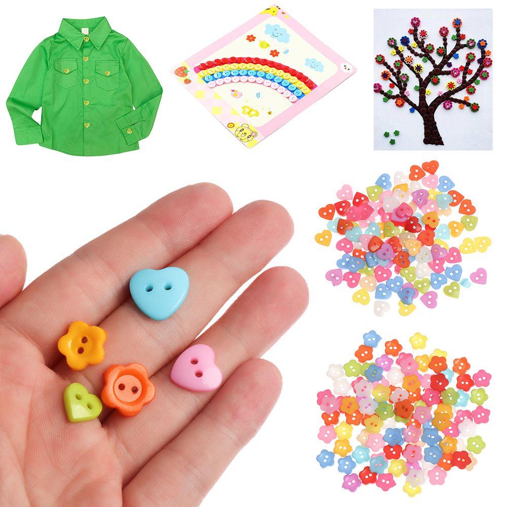 Shape Multicolor DIY Accessories Scrapbooking Decorative Handicraft Buckles Apparel Sewing Buttons