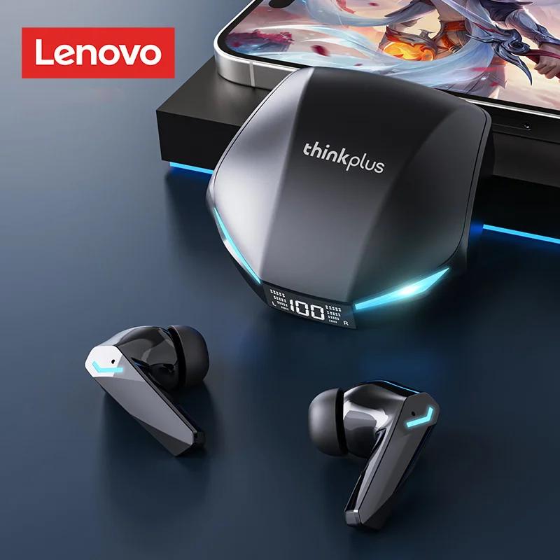 Оригинальные беспроводные наушники Lenovo XT53, обновленные наушники Bluetooth 5.4, игровая гарнитура с низкой задержкой и шумоподавлением, светодиодные наушники-вкладыши, новые