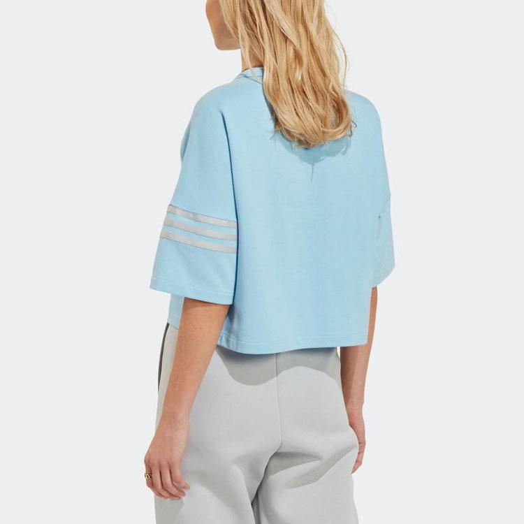 Adidas Originals Adicolor Neuclassics Tee T Shirt Women's Blue IB7311