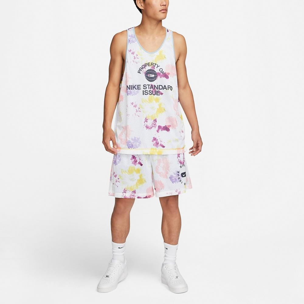 Nike Баскетбольный жилет с цветным принтом Alphabet, мужские топы, скейтборд, синий DH7434-709