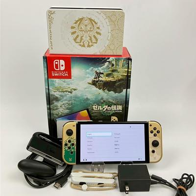Nintendo Switch OLED Console The Legend of Zelda Tears of the Kingdom Отличное б/у