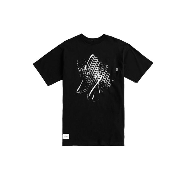 Vans X Wtaps Co branded Series T Shirt Unisex Black VN0A4TRDBLK1