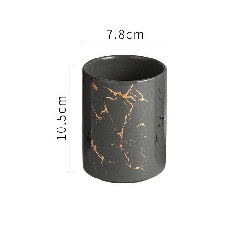 Керамический стакан для зубных щеток для ванной комнаты, кружка для полоскания рта, бытовой, гостиничный, креативный, для полоскания рта, для полоскания горла, аксессуары для ванной комнаты