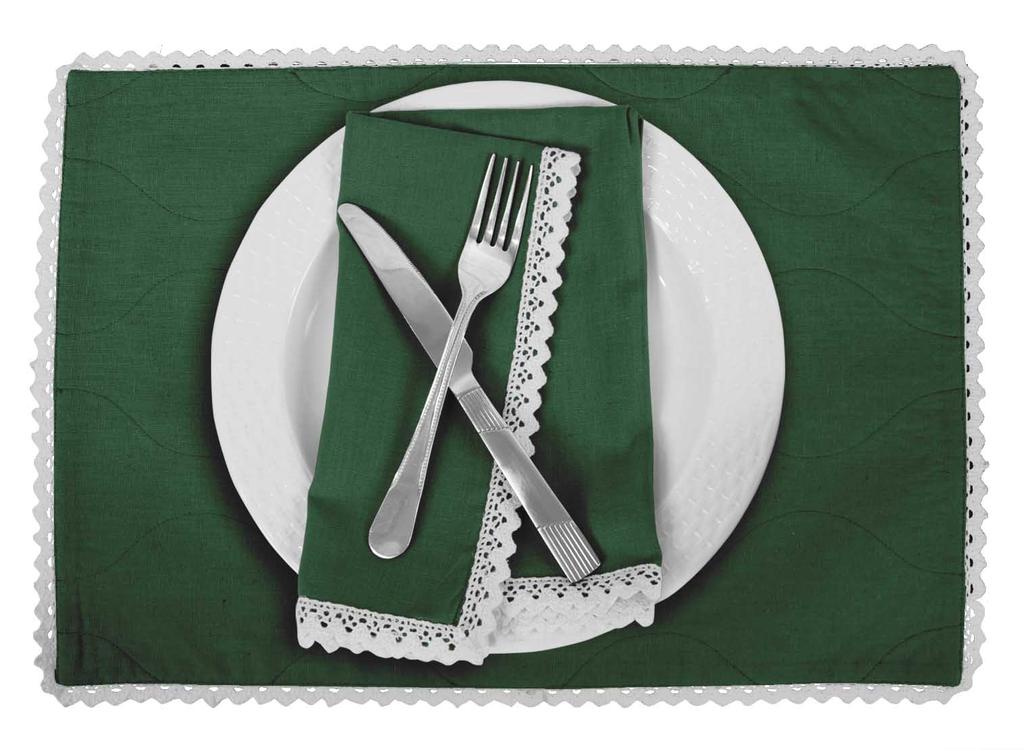 Vargottam Черный домашний декор хлопок гибкая двусторонняя ткань белые кружевные салфетки столовые коврики-набор из