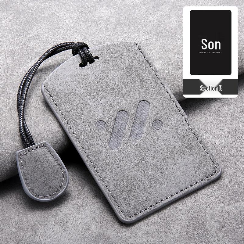 Чехол для ключа SAIC IM LS6/LS7 из овчины, совместимый с NFC