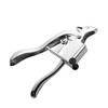 Garlic Mincer Squirrel Style Kitchen Utensil Silver 1PCS