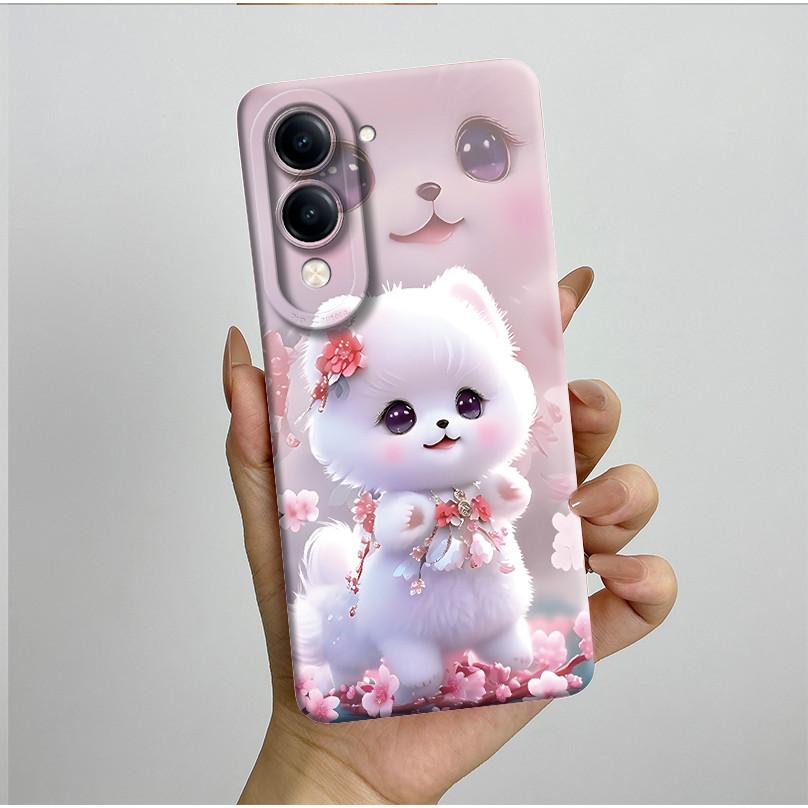 Для Vivo Y04 Y29s 2025 Чехол Эстетичный Роскошный Модный Милый Мягкий Силиконовый Чехол Ударопрочный Fundas Для Vivo Y29S 5G Y 04 Чехол для Телефона