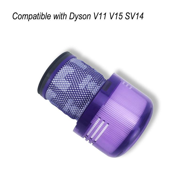 Для пылесосов Dyson DC V6 V7 V8 V10 V11 V15 V12 Slim Аксессуары Насадка-ролик Щетка Моющийся HEPA-фильтр Запасные части