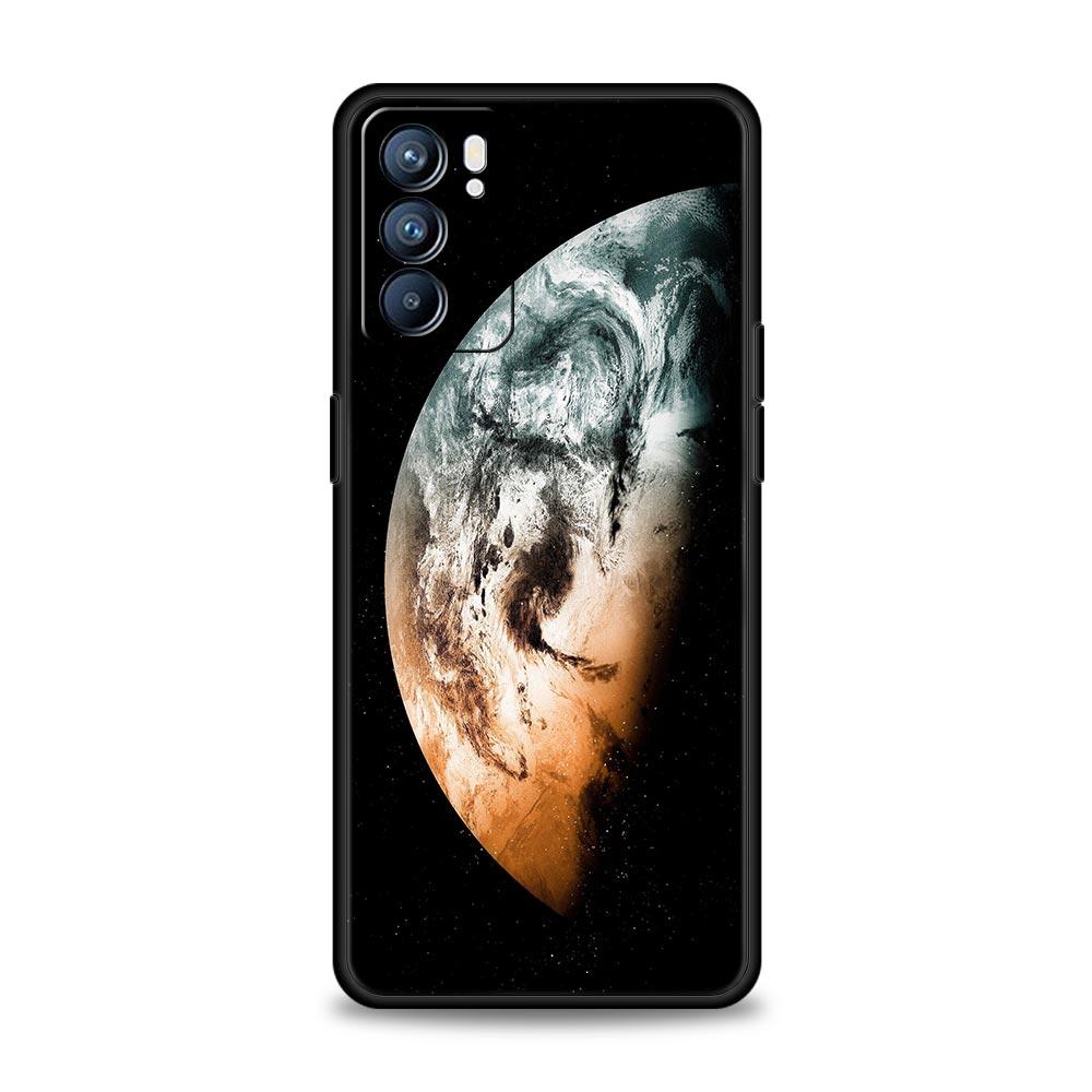 Чехол 'Звездное небо Вселенная Планета' для Oppo Reno14 Reno13 Reno12 11 F 10 Find X5 X9 Pro A54 5G A53 A9 A16 A78 4G A80 A98