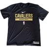 Кливленд Кавальерс НБА Игровая версия Удобная Мягкая Футболка с Коротким Рукавом Мужская Топы DR6458-010