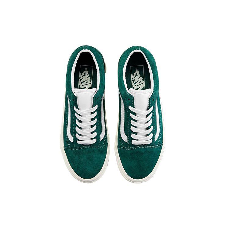 Vans Old Skool Retro Casual Low-Top Skate Shoes Unisex Sneakers Green White VN0A4U3B2O4