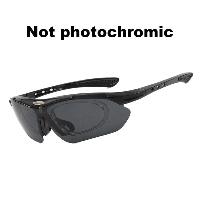 Фотохромные солнцезащитные очки для бега и велоспорта, мужские и женские велосипедные очки с оправой для близорукости, поляризационные очки для шоссейного велосипеда, MTB