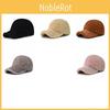 Fashionable Color Solid Imitation Wool Design Outdoor Casual Cap Baseball