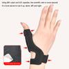 Sprained Wrist Brace With Thumb Stabilizer Unisex Tendonitis Trigger Finger Thumb Splint Arthriti Pain Thumb Brace Hand Trigger