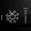 Multifunction Portable Snowflake Wrench EDC Multifunction Torque Metal Hexagonal Octagonal Screwdriver Outdoor Tools