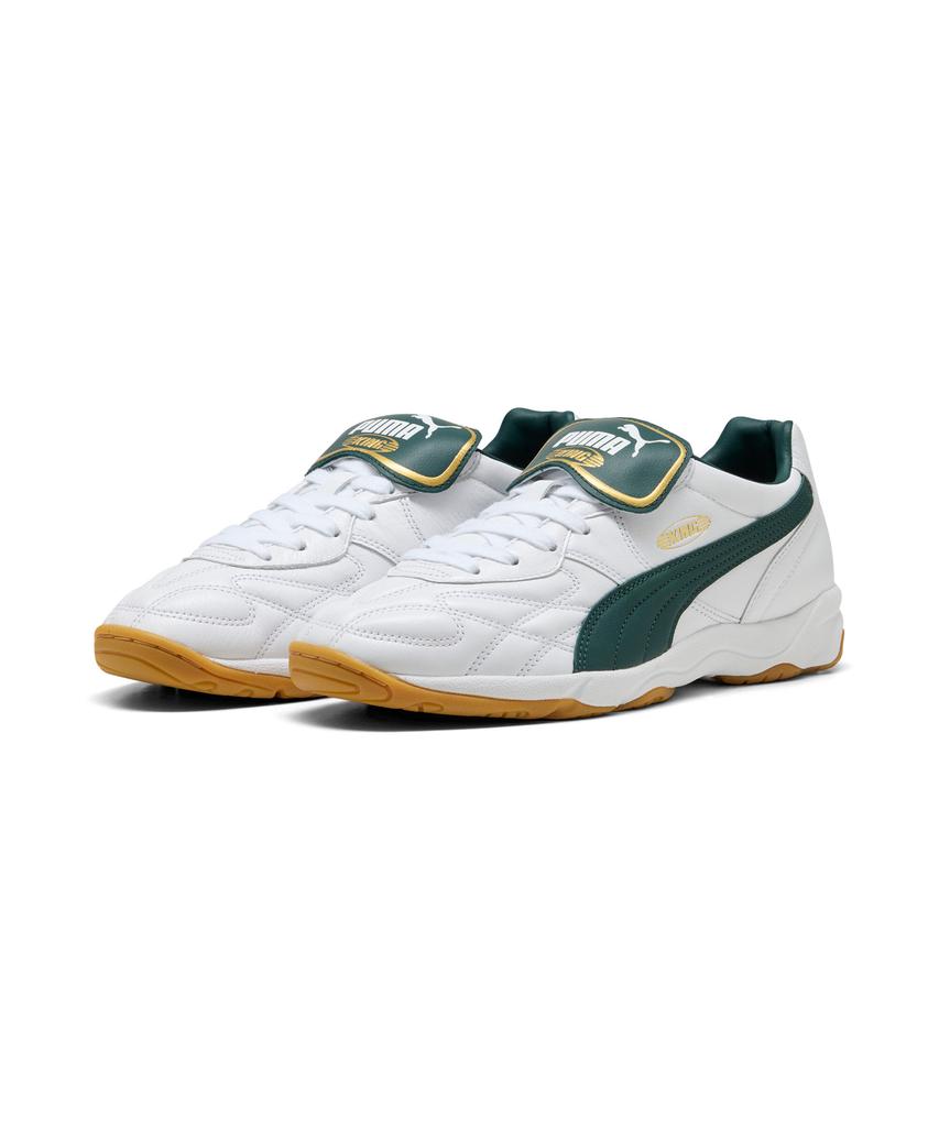 Puma King Indoor - Белый:Зеленый / 401683-08
