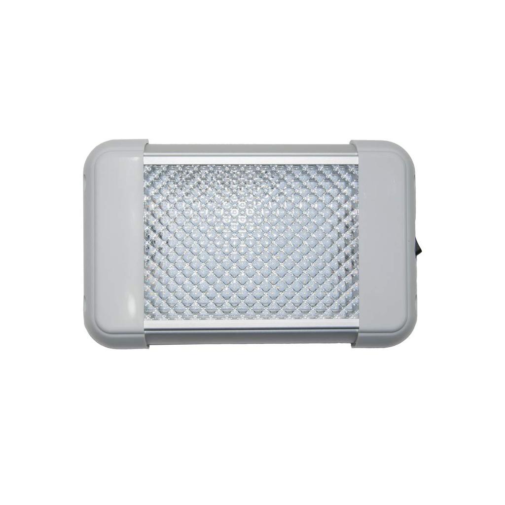 Автомобильный свет, Светодиодный салонный светильник, С выключателем, Диаметр 6,3 дюйма (160 мм), 4.8 Вт,