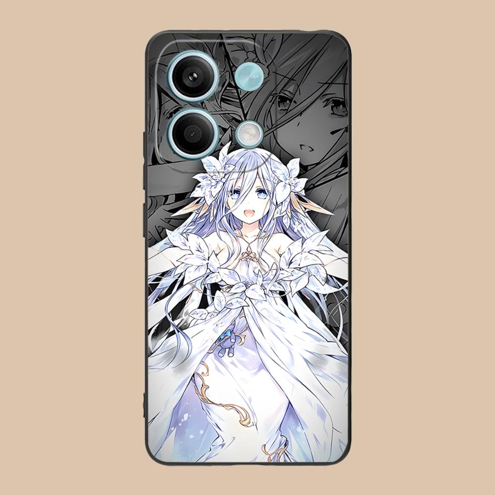 Date a Live Mio Takamiya Matte TPU Mobile Phone Case for POCO M7 M6 M5 M4 M3 X7 X6 X5 X4 X3 Pro GT 5G Colorful Printing Cover
