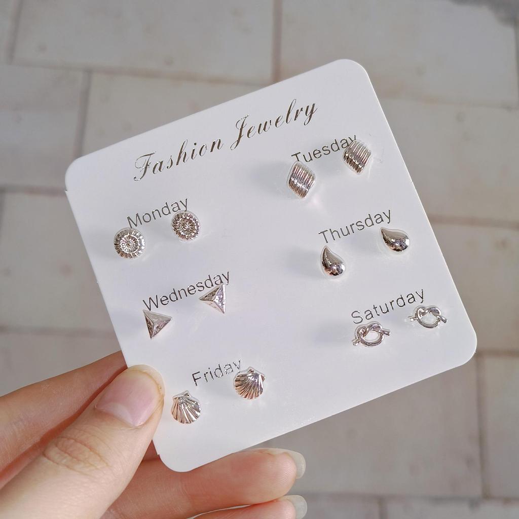 Versatile Geometric Butterfly Flower Earrings - Trendy, Elegant, and Perfect for Daily Wear