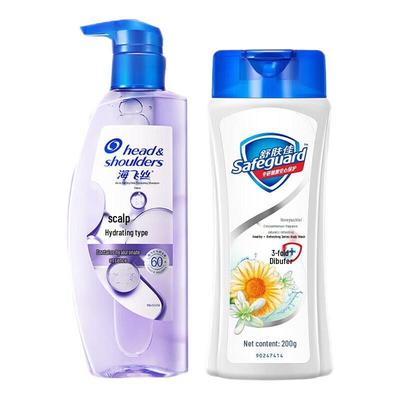 Набор Safeguard Гель для душа Лаванда и Шампунь Head & Shoulders