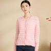 JESSIE Women's Sweet Round Neck Knit Cardigan