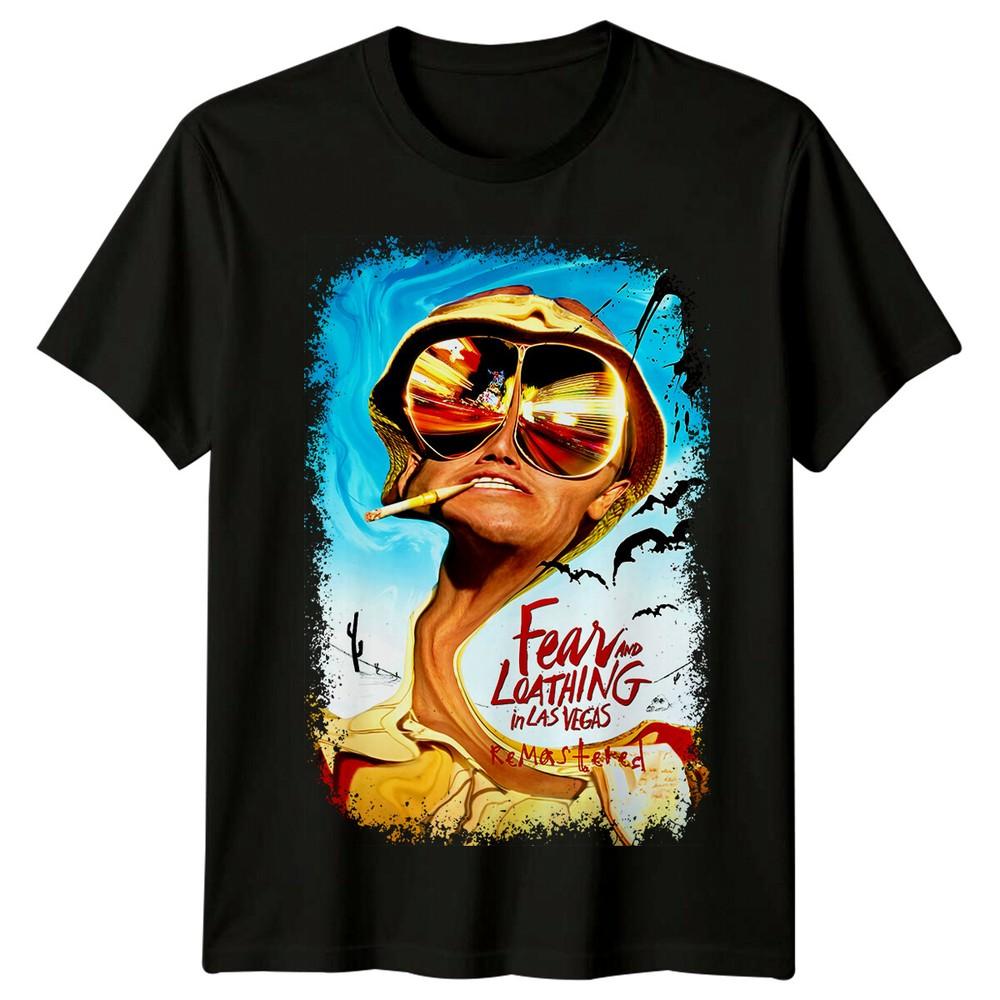 Fear and Loathing in Las Vegas (1998) Movie Poster Inspired T-Shirt Retro Tee