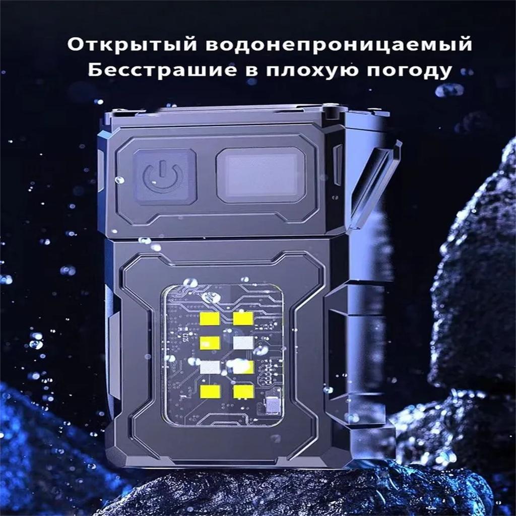 Светодиодный фонарик с мощным светом, долговечный и сверхъяркий портативный фонарик