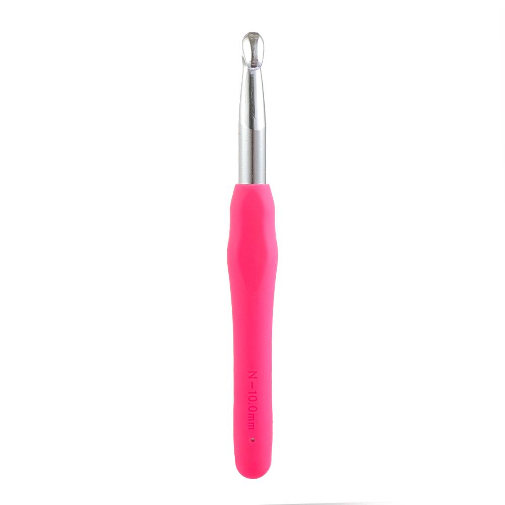 2.0-10mm Multicolor DIY Craft Tools Aluminum Crochet Hook Knitting Needles Weave Yarn