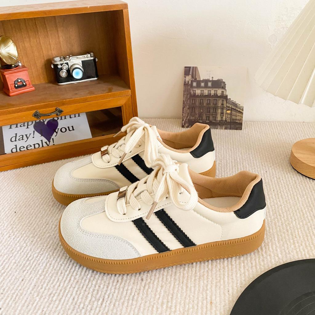 A9812 mango head немецкие кроссовки женские 2024 новые нишевые гонконгские стильные ретро универсальные маленькие белые туфли кроссовки