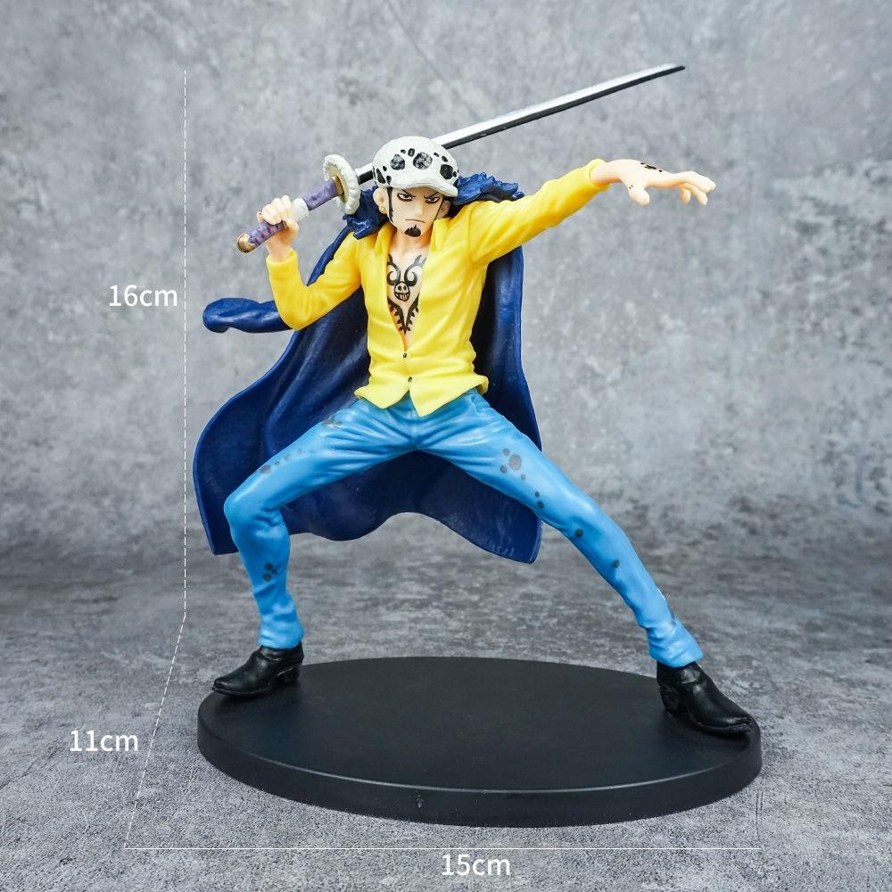 Фигурка японского аниме, цельная DXF Wano Country Trafalgar Law, ПВХ Коллекционная модель, куклы, игрушки для подарка