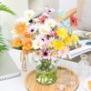 5pcs/set Artificial Chamomile Flowers Wedding DIY Bouquet Home Autumn Decoration Luxury Simulation Fake Daisy Flower Arrangement