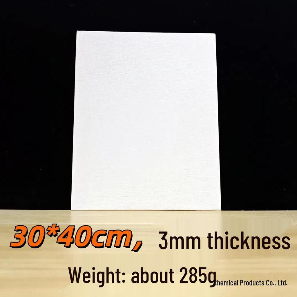 Холст для рисования толщиной 3 мм: Портативный холст из чистого хлопка для масляной и акриловой живописи для студентов-художников и профессионалов