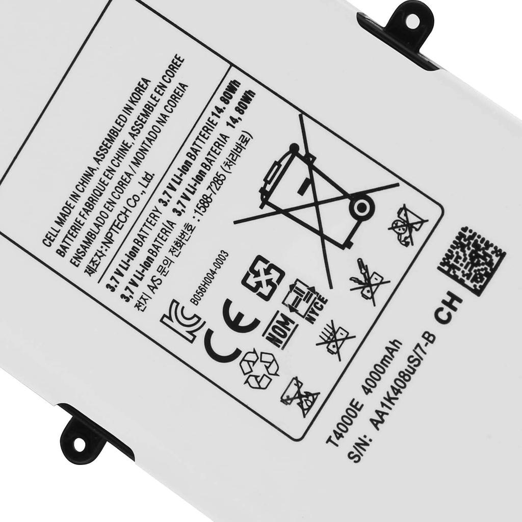 T4000E AAaD429oS/7-B Table Battery Replacement for Samsung Galaxy Tab 3 7.0" Inch SM-T210 T211 T210R T217 T217S LT02 AA1K912uS/7-B T2105 P3200