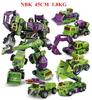 44cm JINJIANG 6 IN 1 Big Hook Transformation KO GT Devastator Action Figure Engineering Combiner Crane Gravity Model Gift Kid