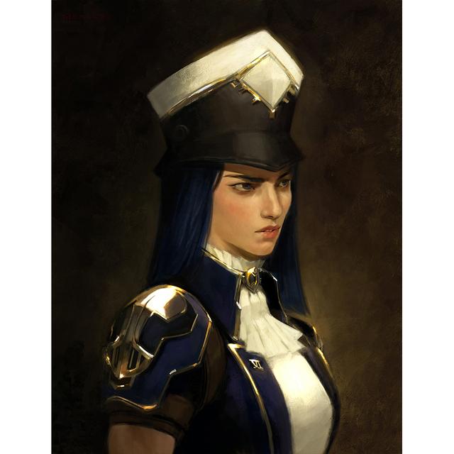 Рамка из цельного дерева, настенное искусство, популярная игра Jinx League of Legends Arcane, постер телесериала, холст, картина для гостиной, любителей игр, домашний декор