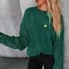 Winter Women's Oversized Long Sleeve Sweater Casual Crewneck Tunic Pullover Jumper Knit Tops