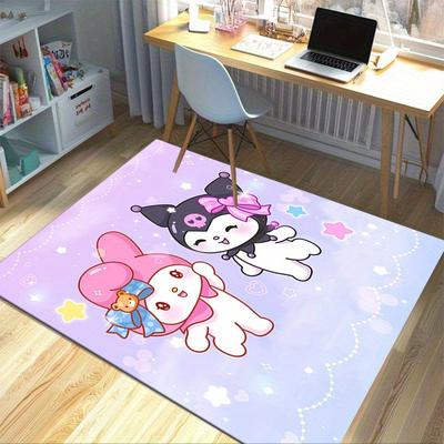 1 шт. Коврик My Melody и Kuromi - Милый декор Kuromi для домашнего офиса, Уличный коврик, Идея для подарка Ideaz157